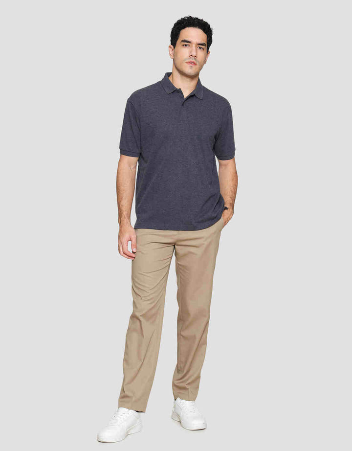 Cole Solid Fit Kaos Polo Lengan Pendek Pria