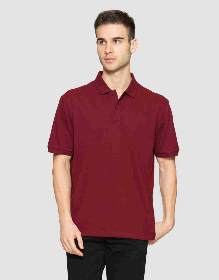 Cole Solid Fit Kaos Polo Lengan Pendek Pria