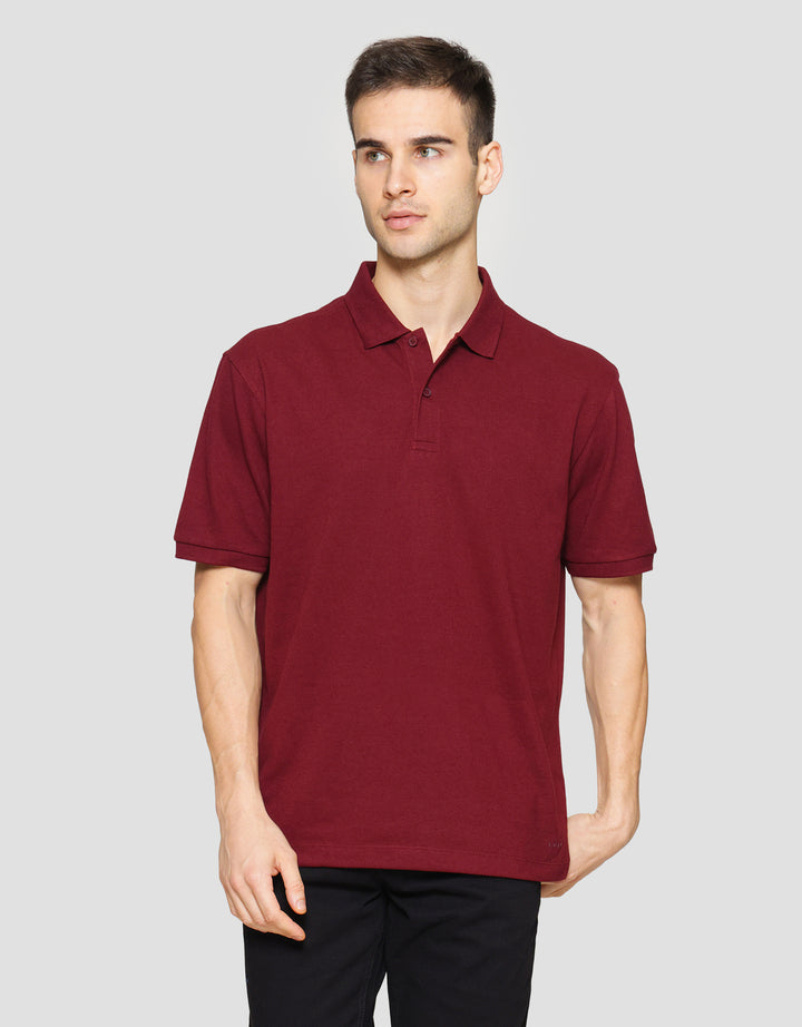 Cole Solid Fit Kaos Polo Lengan Pendek Pria