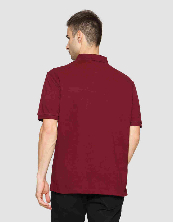 Cole Solid Fit Kaos Polo Lengan Pendek Pria