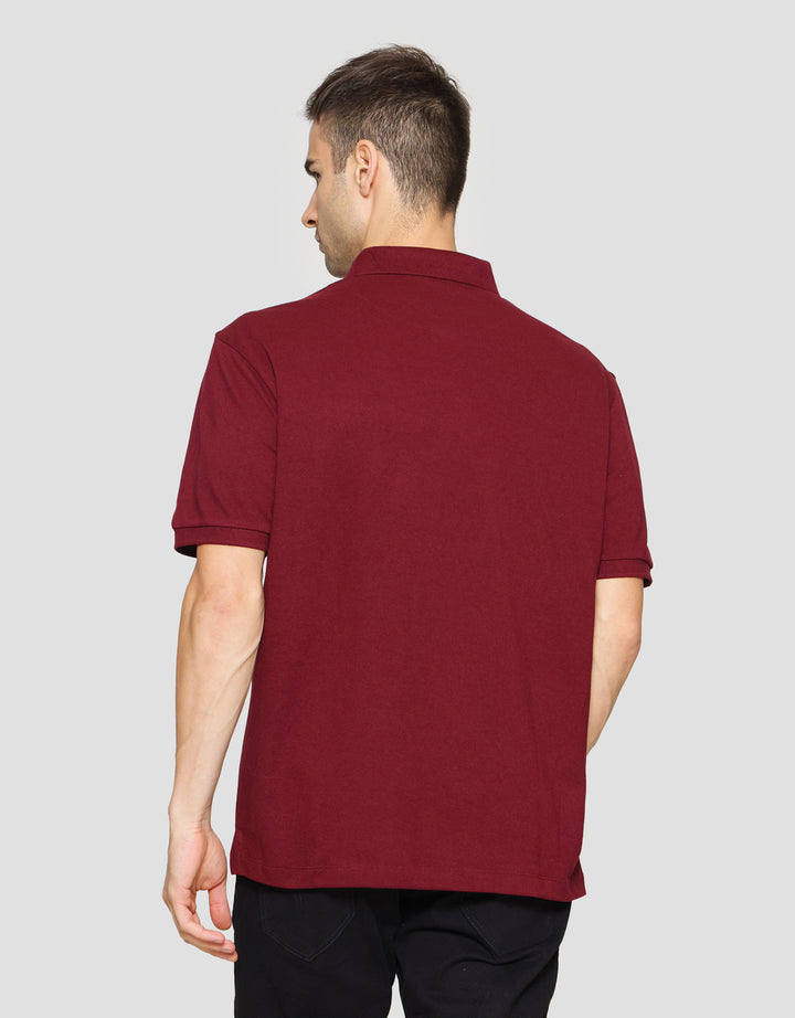 Cole Solid Fit Kaos Polo Lengan Pendek Pria