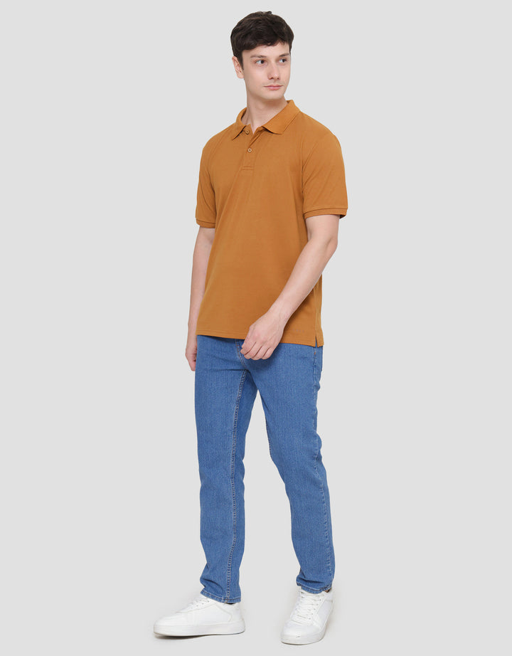 Cole Solid Fit Kaos Polo Lengan Pendek Pria