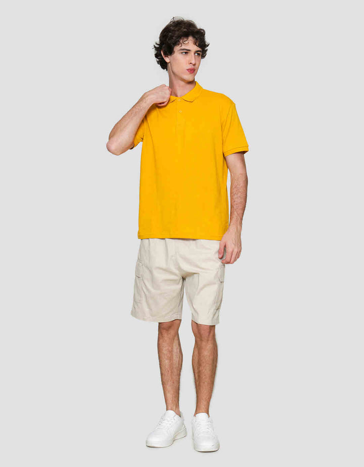 Cole Solid Fit Kaos Polo Lengan Pendek Pria