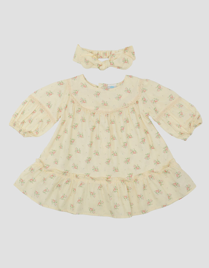 Pipiniko Boho With Bandana Dress Bayi