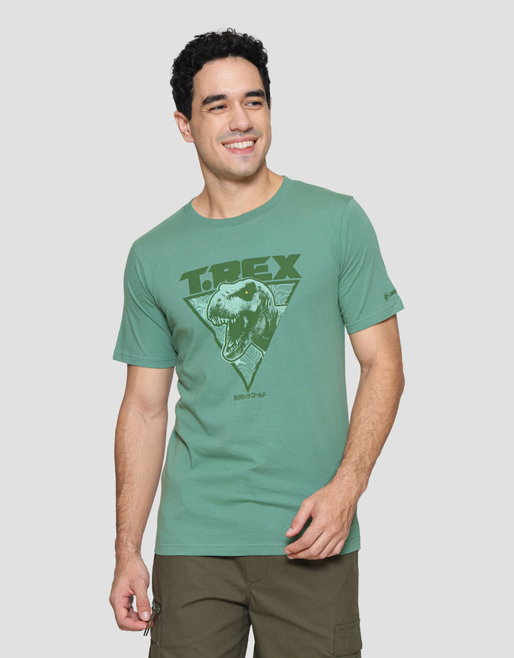 T Zone Universal Jurassic World T-Rex Kaos Lengan Pendek Pria