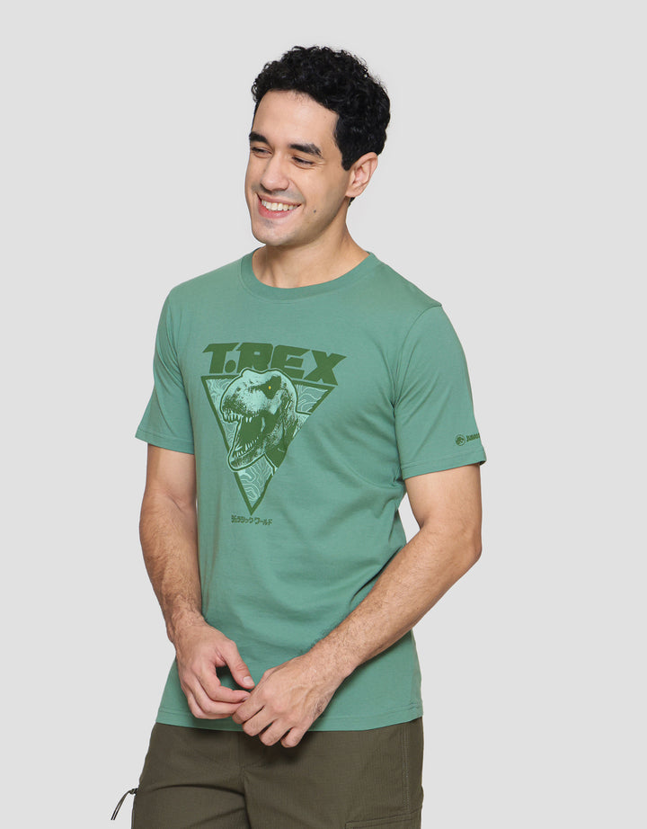 T Zone Universal Jurassic World T-Rex Kaos Lengan Pendek Pria