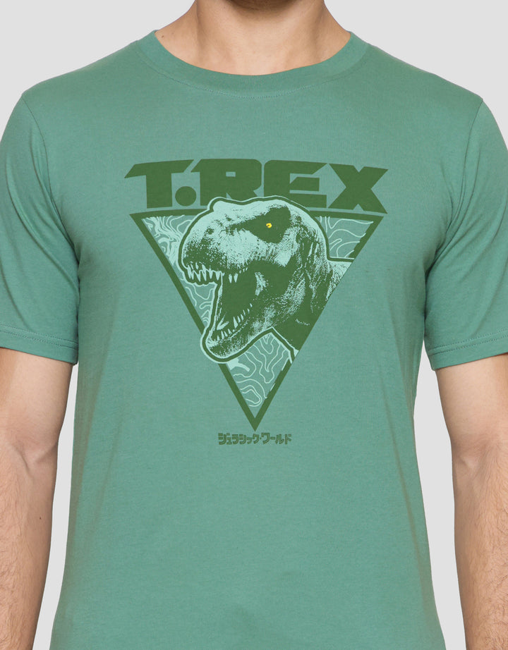 T Zone Universal Jurassic World T-Rex Kaos Lengan Pendek Pria
