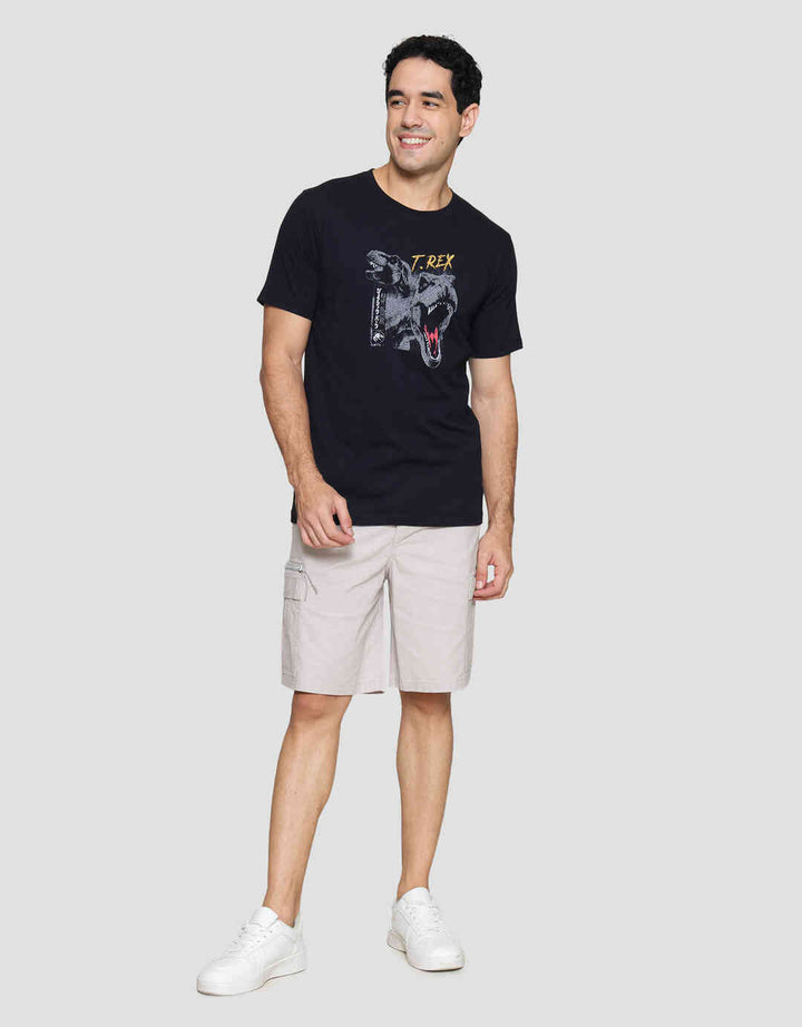 T Zone Universal Jurassic World T-Rex Kaos Lengan Pendek Pria
