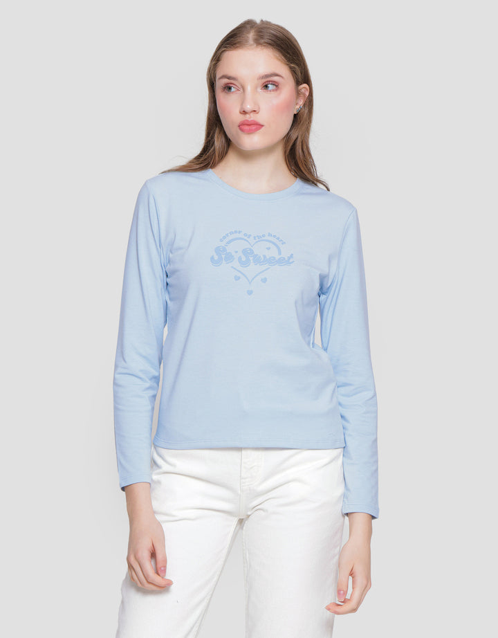 Nevada So Sweet Kaos Lengan Panjang Wanita