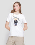 Nevada Bear University Card Kaos Lengan Pendek Wanita