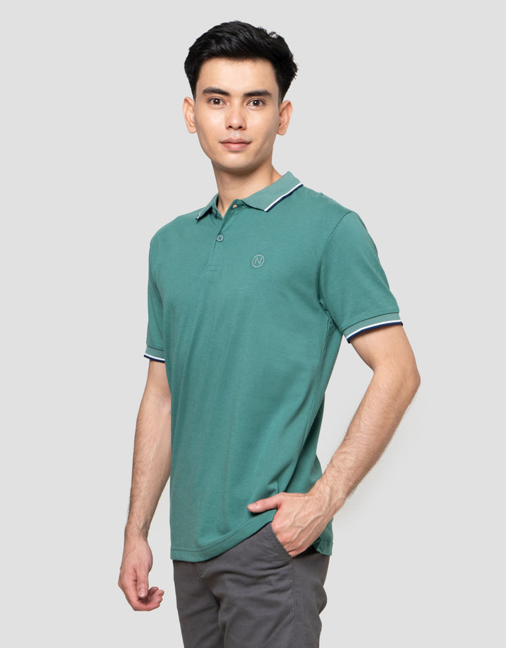 Nevada Jersey Solid Kaos Polo Pria