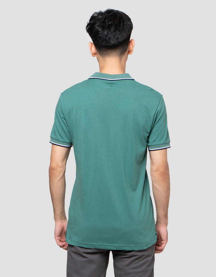 Nevada Jersey Solid Kaos Polo Pria