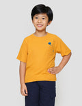 Little M Oversized Waffle Pocket Embro Dino Kaos Anak Laki-laki
