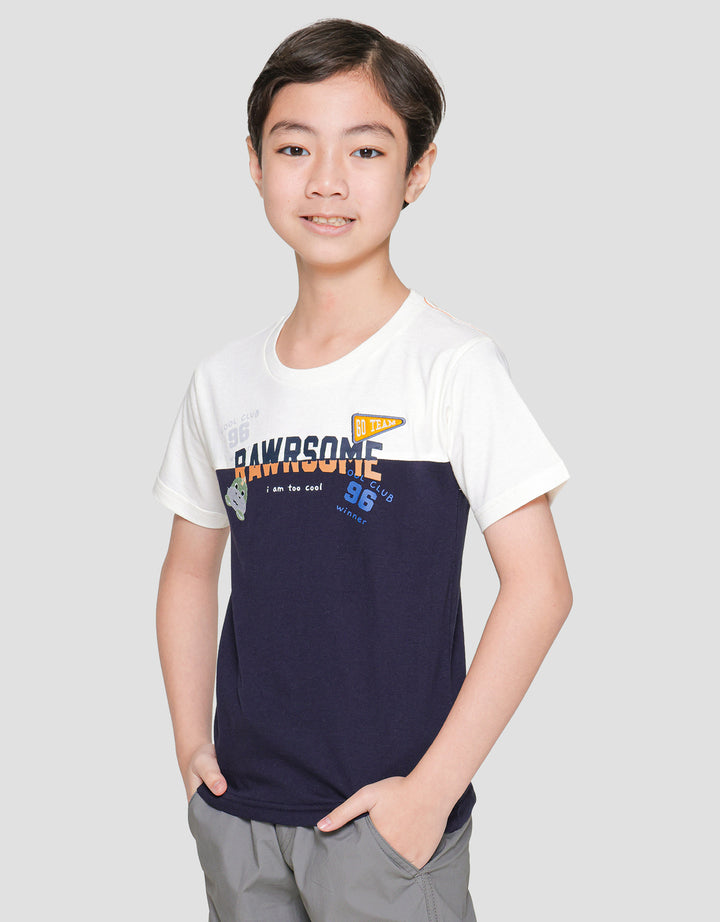 Little M Cns Dino All Kaos Lengan Pendek Anak Laki-Laki