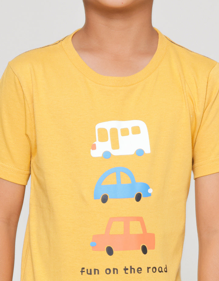 Little M Car Kaos Anak Laki-Laki