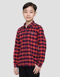Cardinal Kids Boy Checks Kemeja Anak Laki-laki
