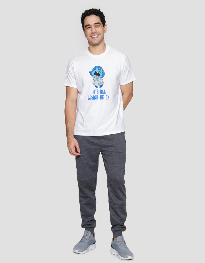 T Zone Inside Out Ok Print Kaos Lengan Pendek Pria