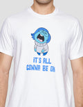 T Zone Inside Out Ok Print Kaos Lengan Pendek Pria