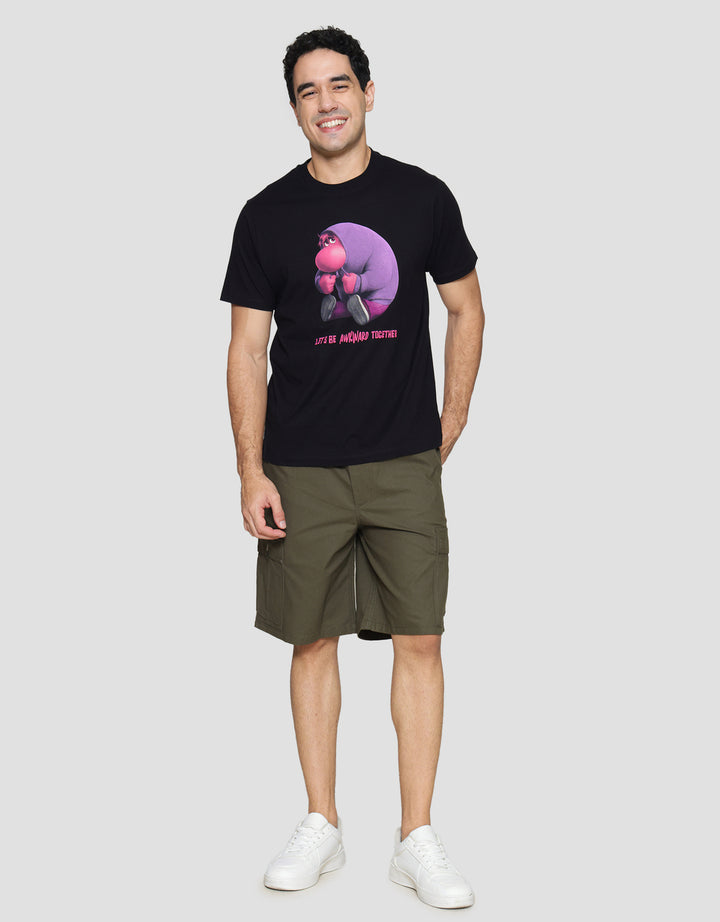 T Zone Disney Inside Out Awkward Print Men's Short Sleeve T-Shirt