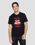 T Zone Inside Out Don’t Push Print Kaos Lengan Pendek Pria