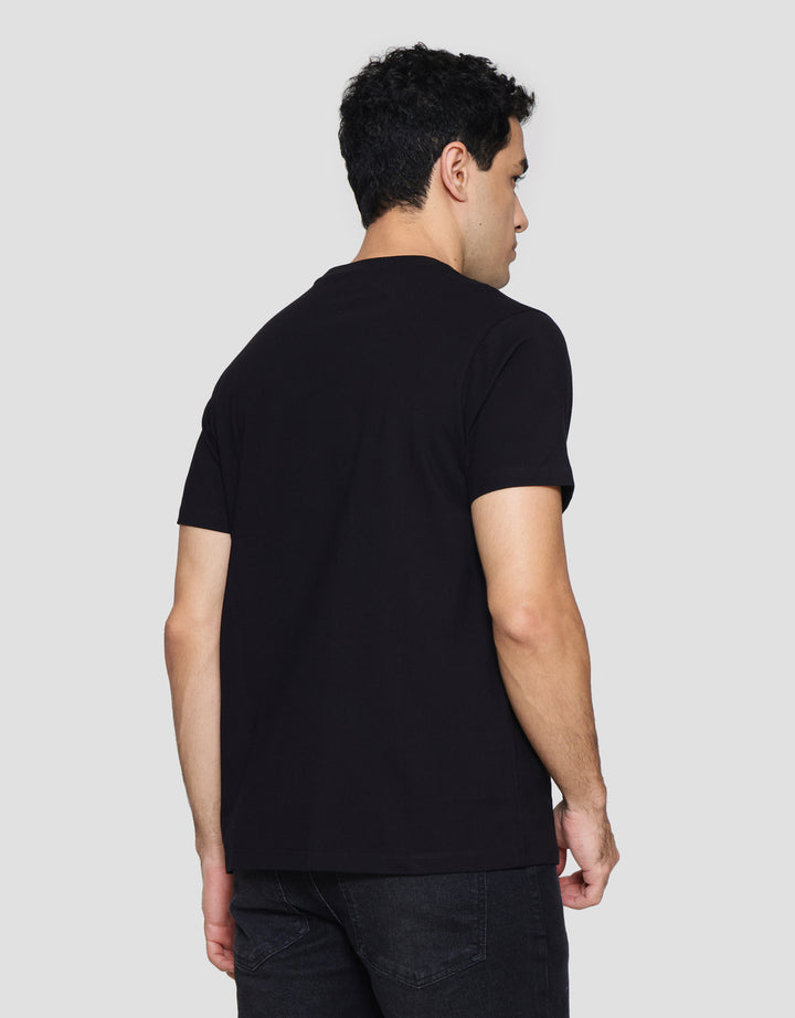 T Zone Inside Out Don’t Push Print Kaos Lengan Pendek Pria