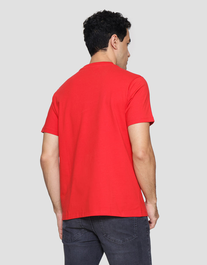T Zone Wb Tom And Jerry Cny Snake Print Kaos Lengan Pendek Pria