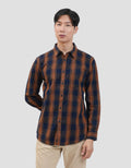 Gab's Flanel Plaid Kemeja Pria