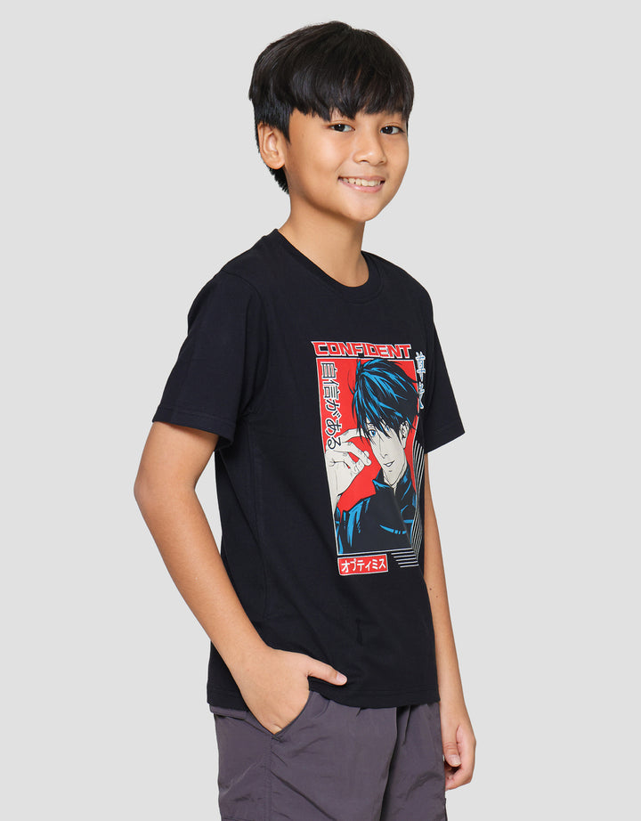 Nevada Print Anime Print Comic Kaos Anak Laki-Laki