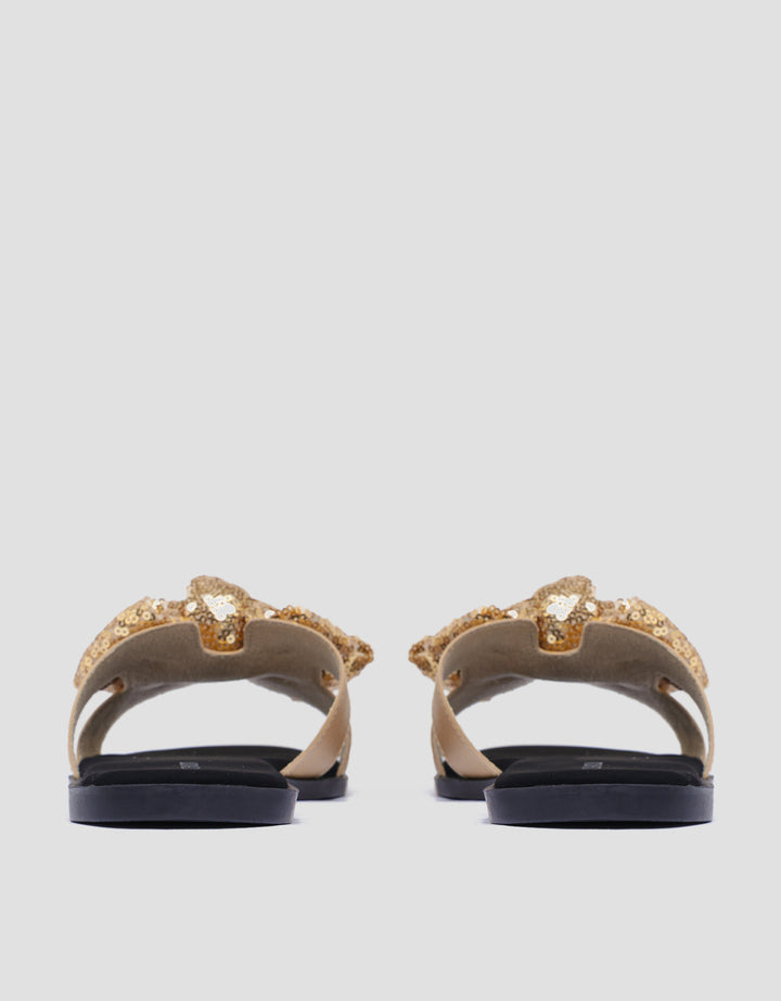 Connexion Shimmer Sandal Slipper Wanita