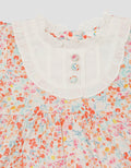 Little M Floral Print Dada Midi Dress Baby Girl