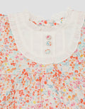 Little M Floral Print Dada Midi Dress Bayi Perempuan