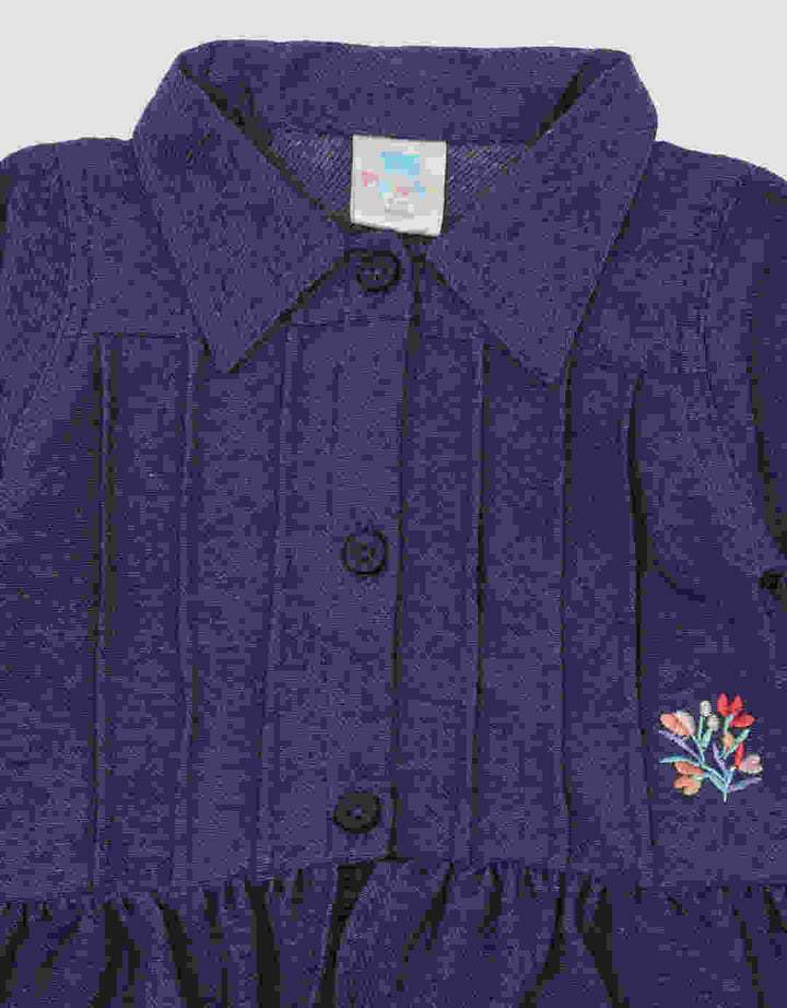 Pipiniko Of Three Denim W Royal Pakaian Setelan Anak Perempuan