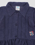 Pipiniko Of Three Denim W Royal Pakaian Setelan Anak Perempuan