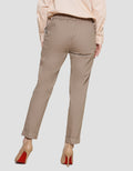 Connexion Slim Fit Turn Up Cuff Bottom Hem Celana Panjang Wanita