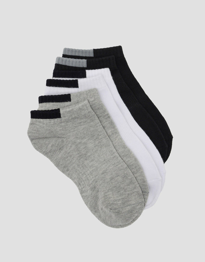 Cole Casual 3Pk Ankle Kaus Kaki Pria