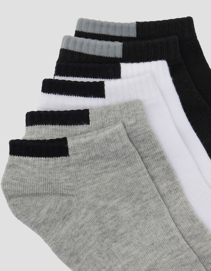 Cole Casual 3Pk Ankle Kaus Kaki Pria