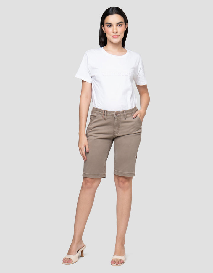 Cardinal Girl Bermuda Button Celana Pendek Wanita