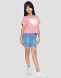 Little M Best Friend Forever Girls Short Sleeve T-Shirt