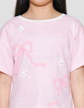 Little M Bunny Coquette Girls T-Shirt