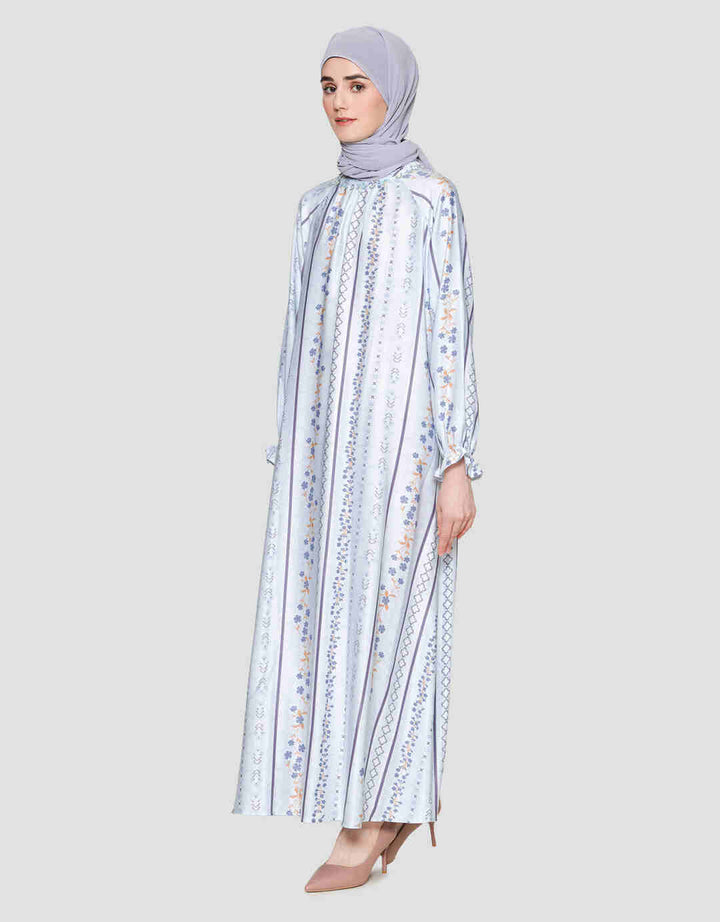 Annisa Halter Neck Printed Maxi Dress Women