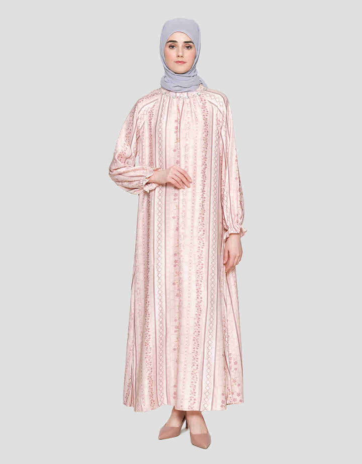 Annisa Halter Neck Printed Maxi Dress Women