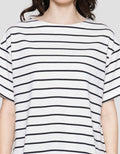 St. Yves Baleno Stripe Kaos Wanita