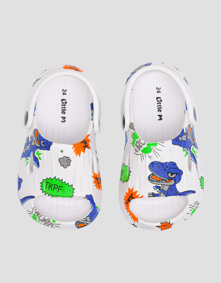 Little M Dino Eva Boys Sandals