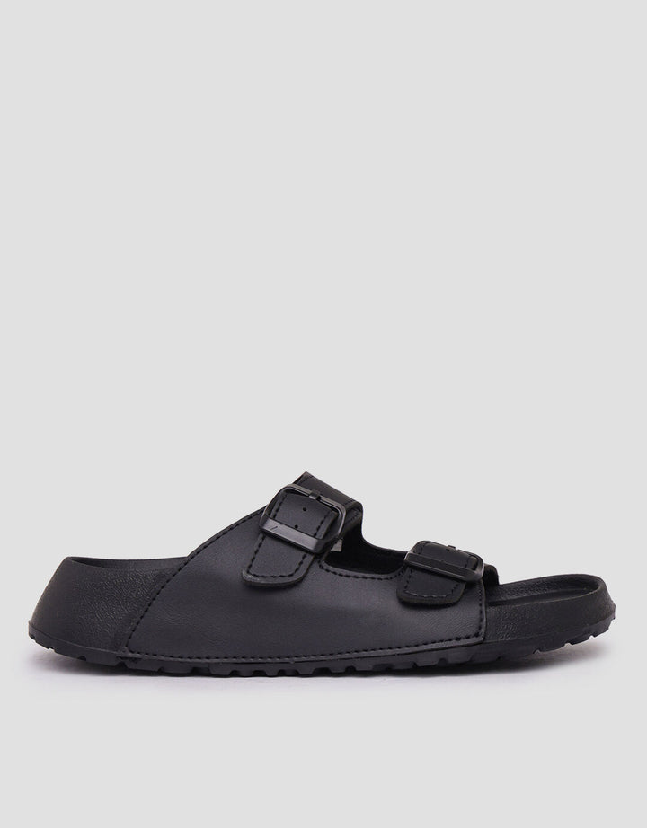 Nevada Double Buckle Strap Slipper Sandal KMNB9 Anak Laki-Laki