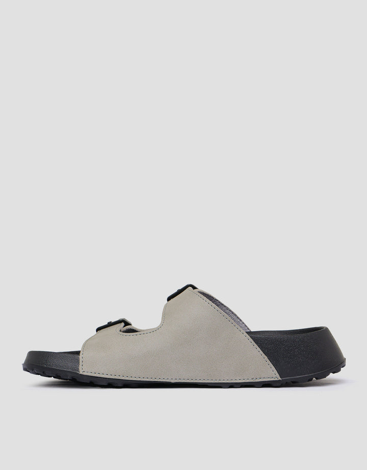 Nevada Double Buckle Strap Slipper Sandal KMNB9 Anak Laki-Laki