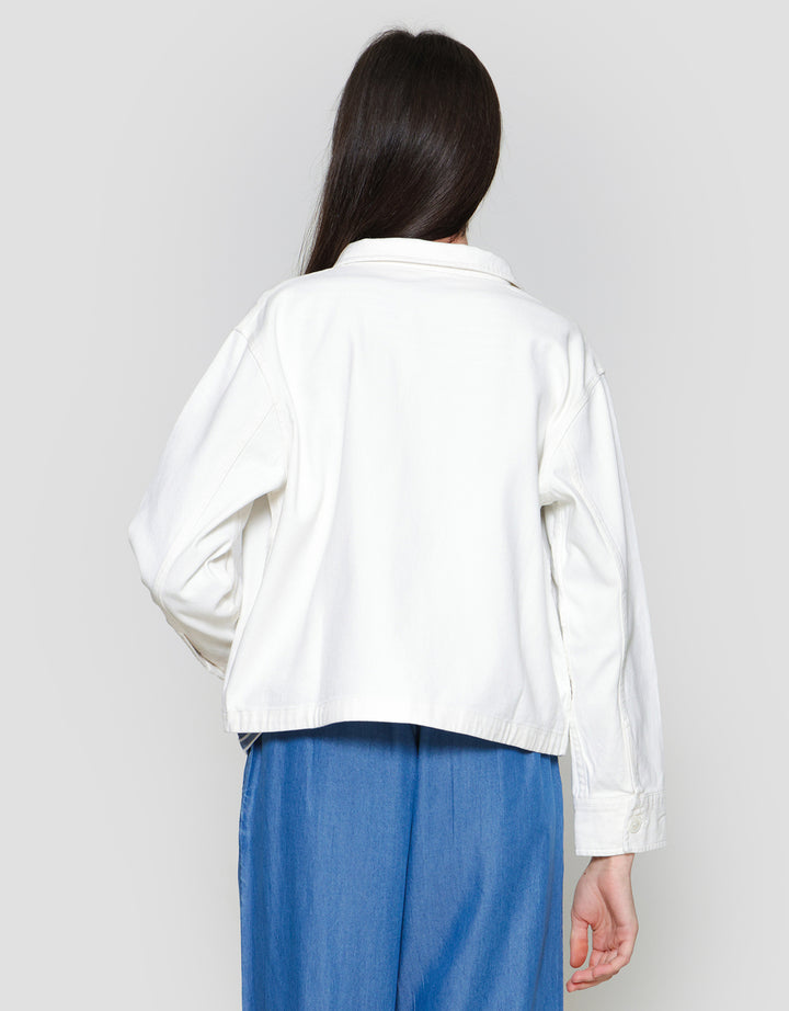 Connexion 2 Pocket Jaket Denim Wanita