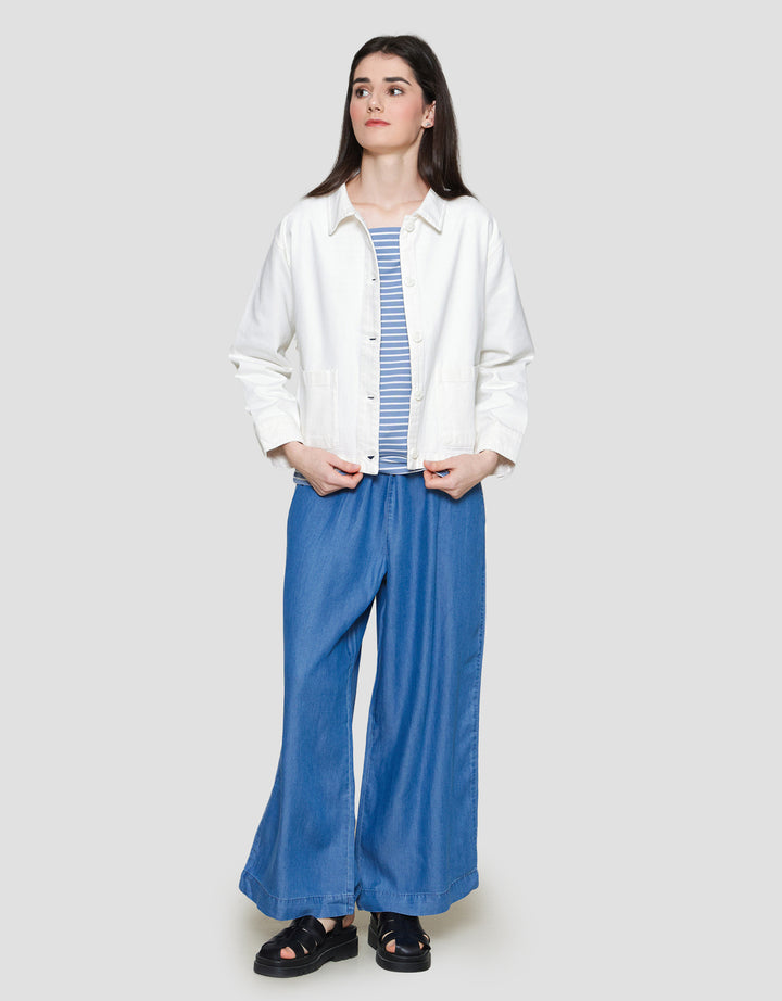 Connexion 2 Pocket Jaket Denim Wanita