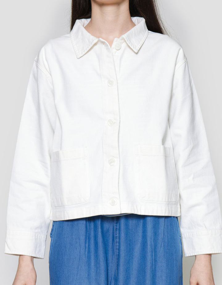 Connexion 2 Pocket Jaket Denim Wanita