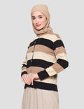Annisa Strippy Down Cardigan Wanita