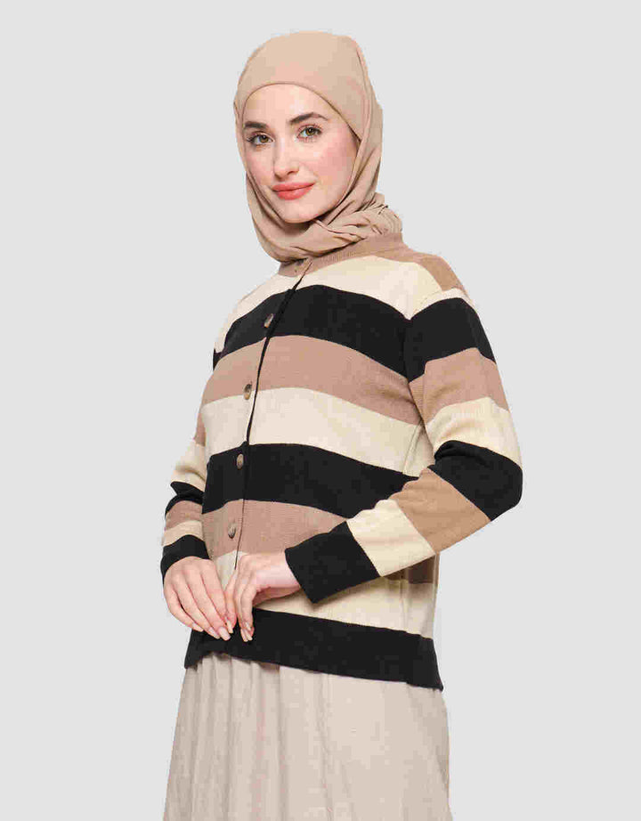 Annisa Strippy Down Cardigan Women